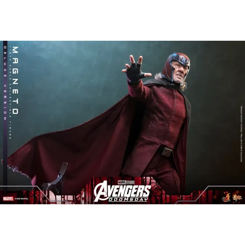 Avengers: Doomsday Movie Masterpiece Action Figure 1/6 Magneto (Deluxe Version) 30 cm
