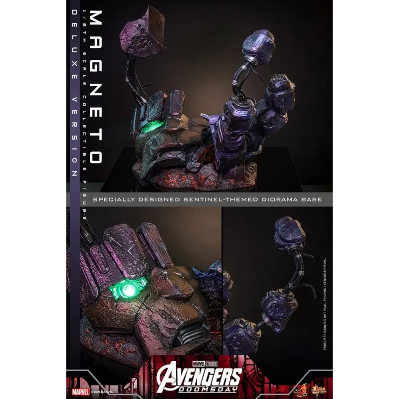 Avengers: Doomsday Movie Masterpiece Action Figure 1/6 Magneto (Deluxe Version) 30 cm