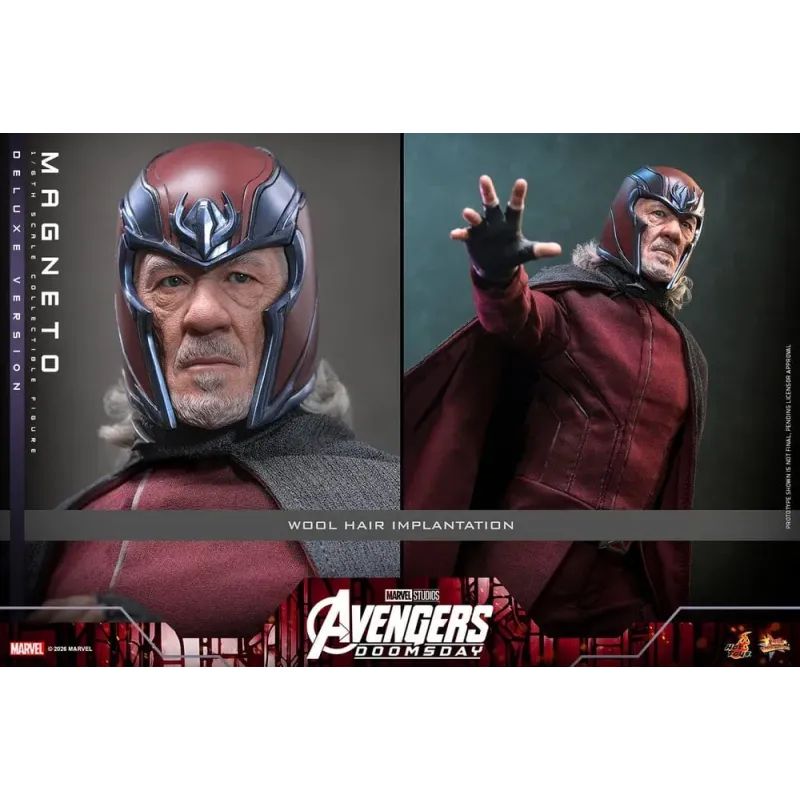 Avengers: Doomsday Movie Masterpiece Action Figure 1/6 Magneto (Deluxe Version) 30 cm