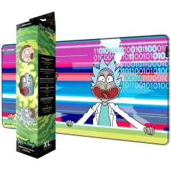 Rick and Morty - Mousepad XL - Glitched