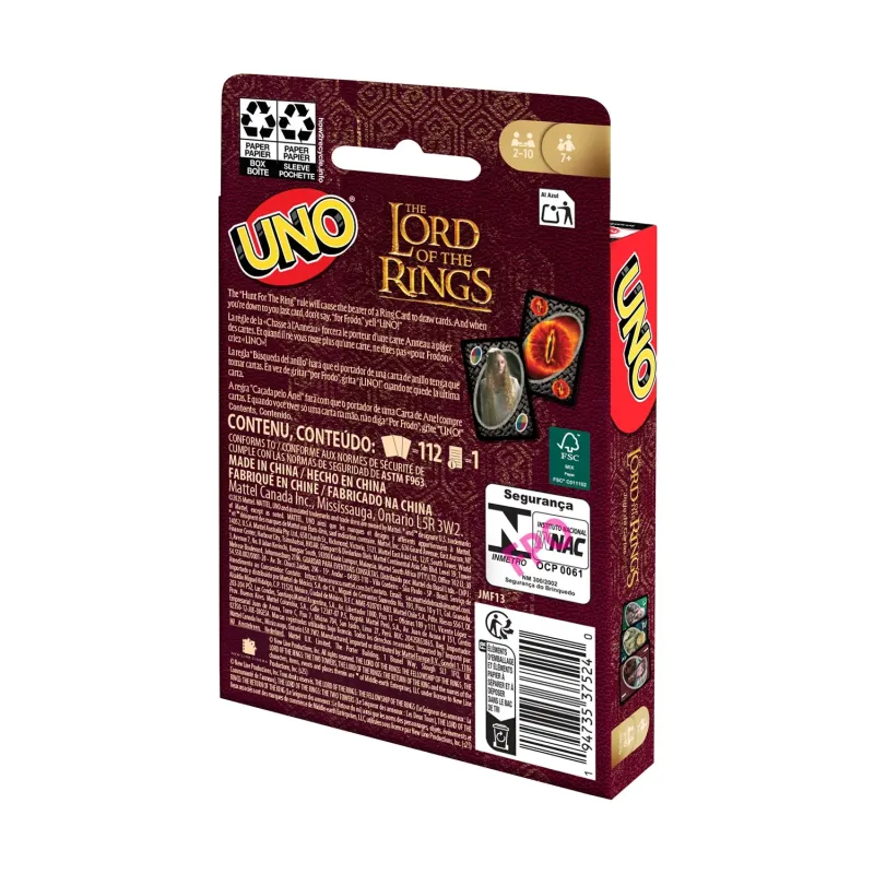 Uno: Lord of the Rings