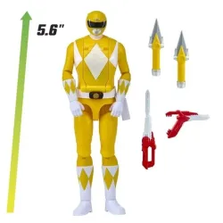 Mighty Morphin Power Rangers: Season 2 - Auto-Morphin Action Figure - Yellow Ranger
