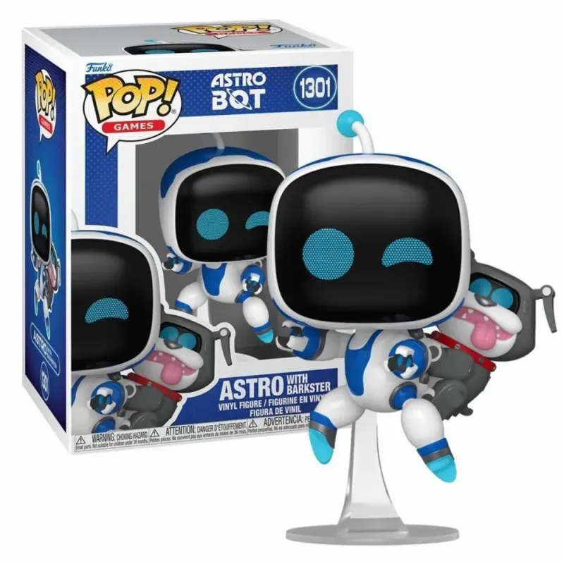 Funko Pop! Games: Astro Bot - Astro with Barkster 1301