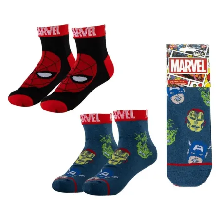 Marvel Socks 2-Pack Short 38-45