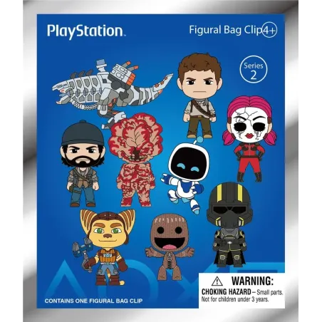Sony PlayStation 3D PVC Bag Clips Series 2 (Τυχαία Επιλογή)