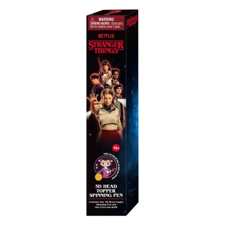 Stranger Things pens 3D Head Topper Spinning Pen (Τυχαία Επιλογή)