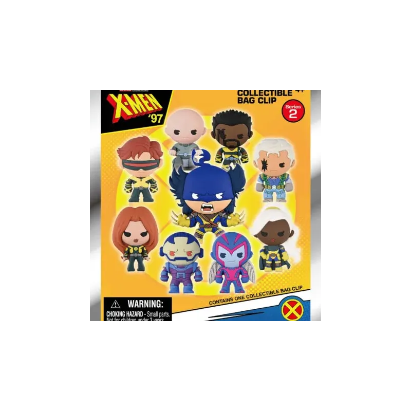 X-Men '97 3D PVC Bag Clips Series 2 (Τυχαία Επιλογή)