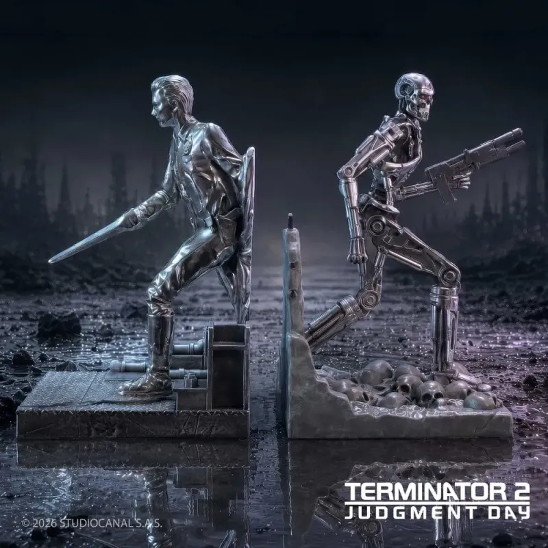 Terminator 2 - Bookends - T-1000 vs T-800