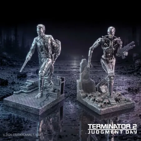 Terminator 2 - Bookends - T-1000 vs T-800