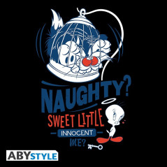LOONEY TUNES - Tshirt "Naughty? Sweet Little"
