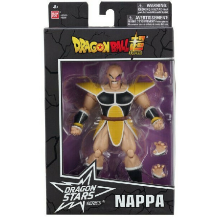 Bandai Dragon Stars: Dragon Ball Super - Nappa Action Figure (6,5")