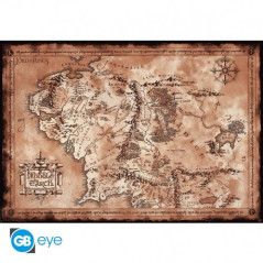 LORD OF THE RINGS - Poster "Map" (91.5x61)