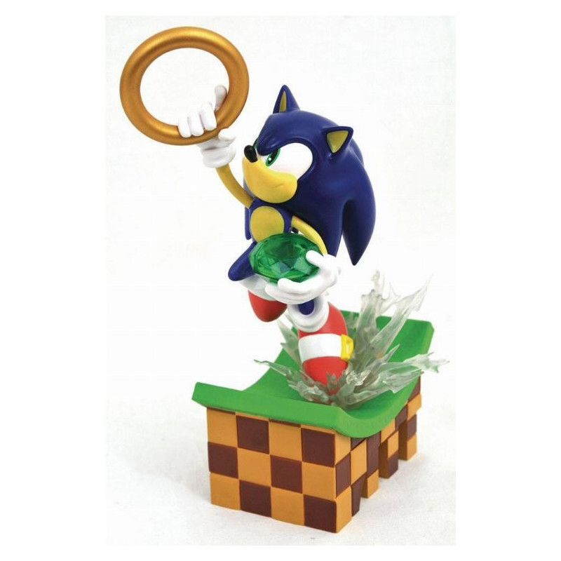 Φιγούρα Sonic Gallery - Sonic Statue (23cm)