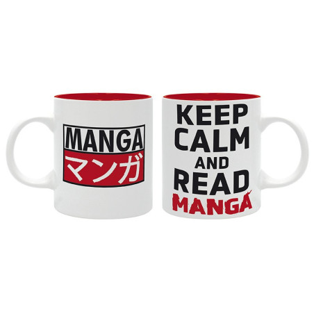 KEEP CALM AND READ MANGA - Mug 320ml - Asian Art