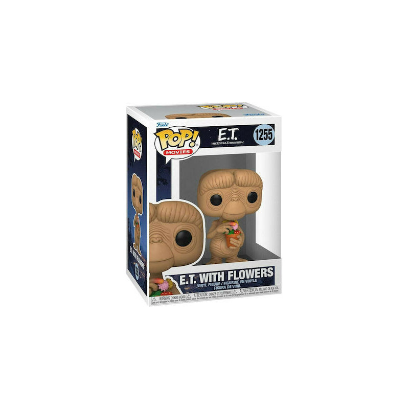 Funko Pop! Movies: E.T. The Extraterrestrial - E.T. with Flowers 1255