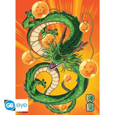 DRAGON BALL - Set 2 Chibi Posters - Goku & Shenron (52x38)
