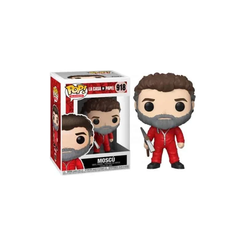 Funko Pop! Television: La Casa de Papel (Money Heist) - Moscow 918