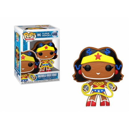 Funko Pop! Heroes: Wonder Woman - Gingerbread Wonder Woman 446
