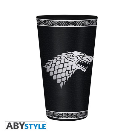GAME OF THRONES - Large Glass - 400ml - Stark -