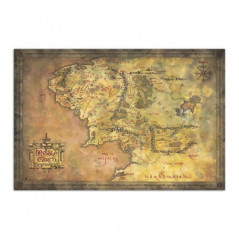 Αφίσα Χάρτης Middle Earth - Lord of The Rings 61 x 91.5 cm