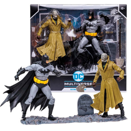 DC Comics Multiverse Batman VS Hus blister 2 figures 17cm