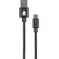 Spartan Gear - Double Sided USB Cable (Type C)- Black