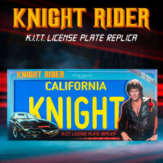 Knight Rider License plate replica