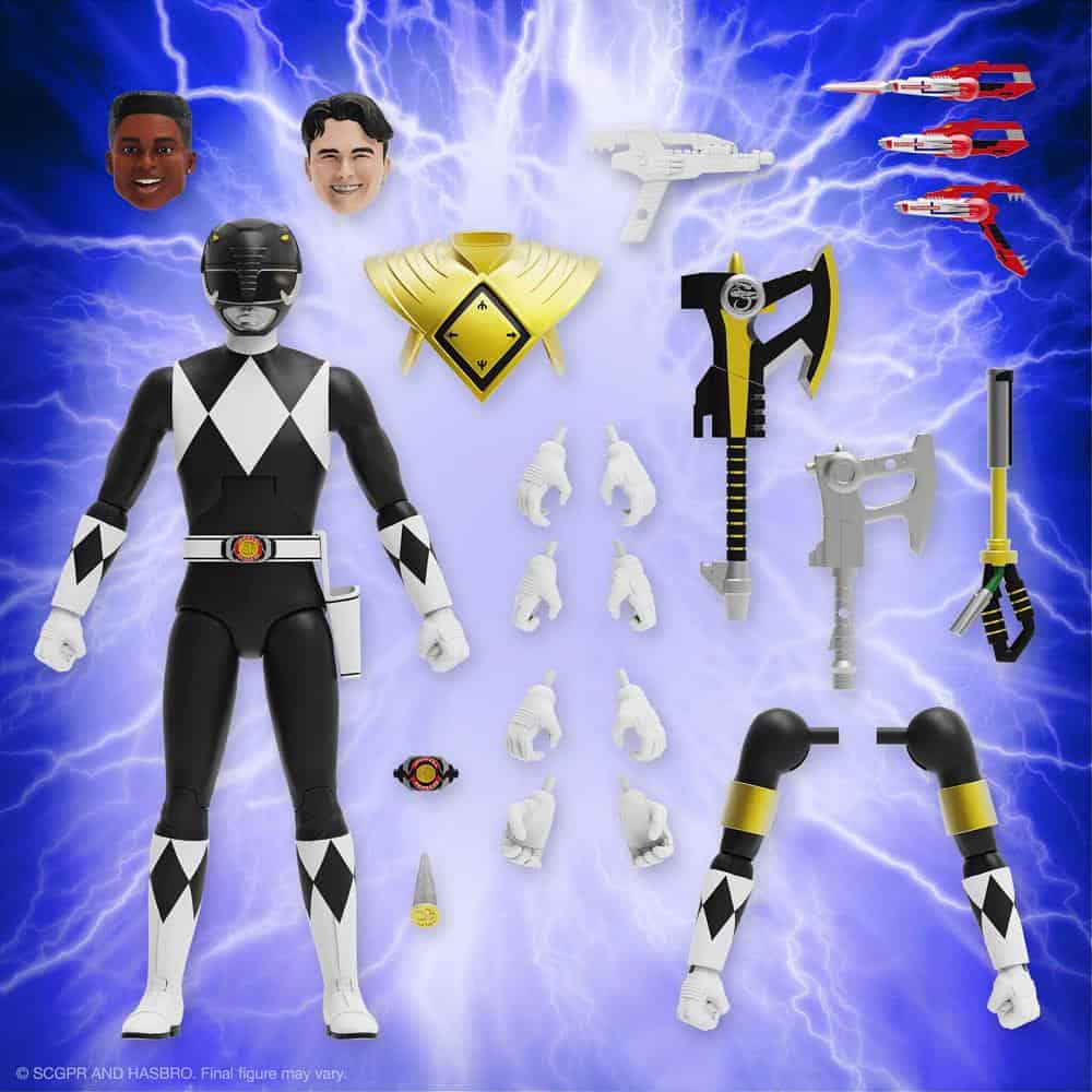 Mighty Morphin Power Rangers Ultimates - Black Ranger 18 cm